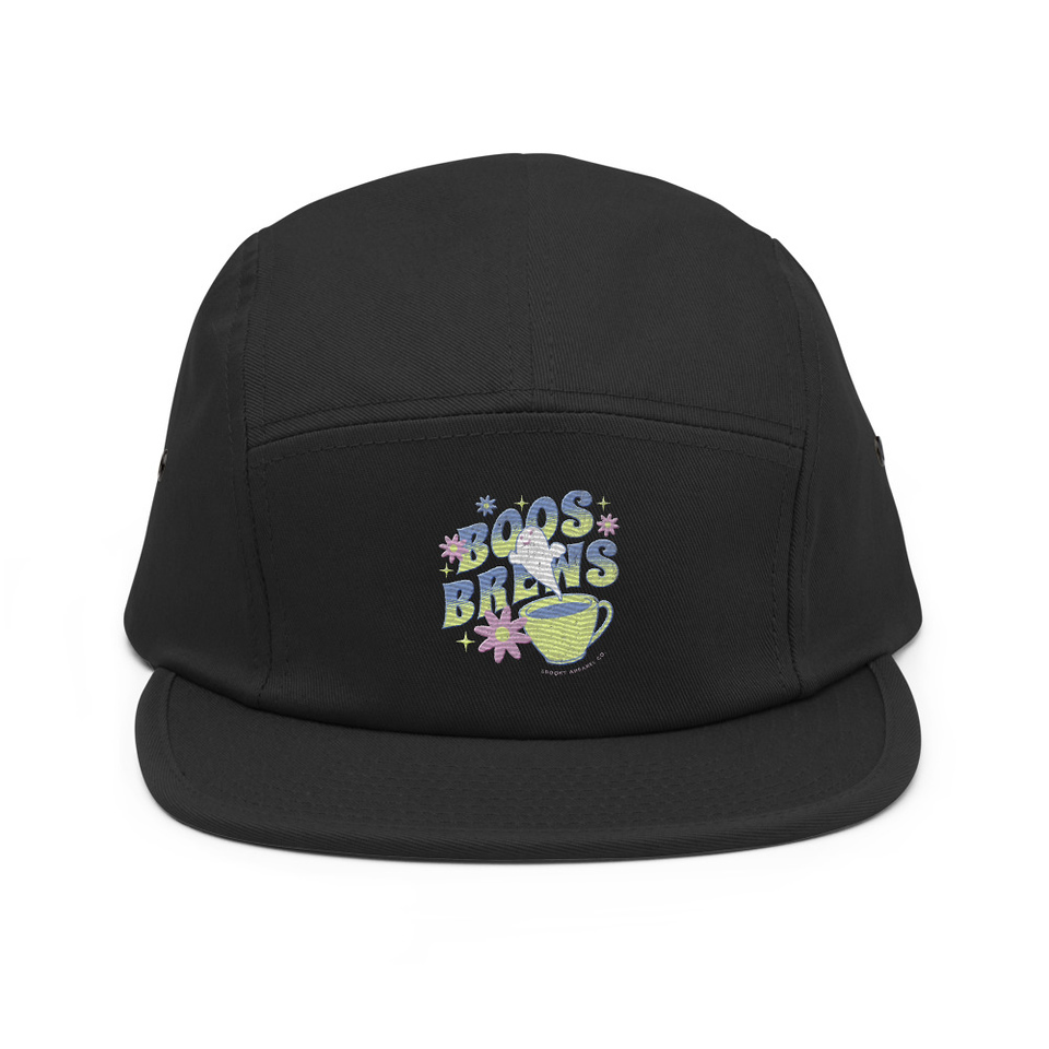 Boos + Brews - Halloween 5 Panel Cap