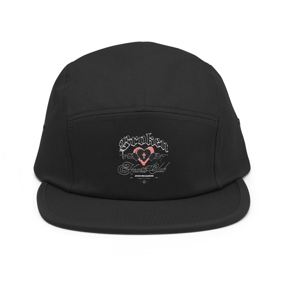 Broken Hearts Club 5 Panel Cap