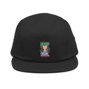 Cat Yoga - Cute Meditation 5 Panel Cap