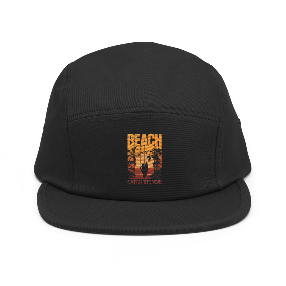 Catch the Vibe 5 Panel Cap