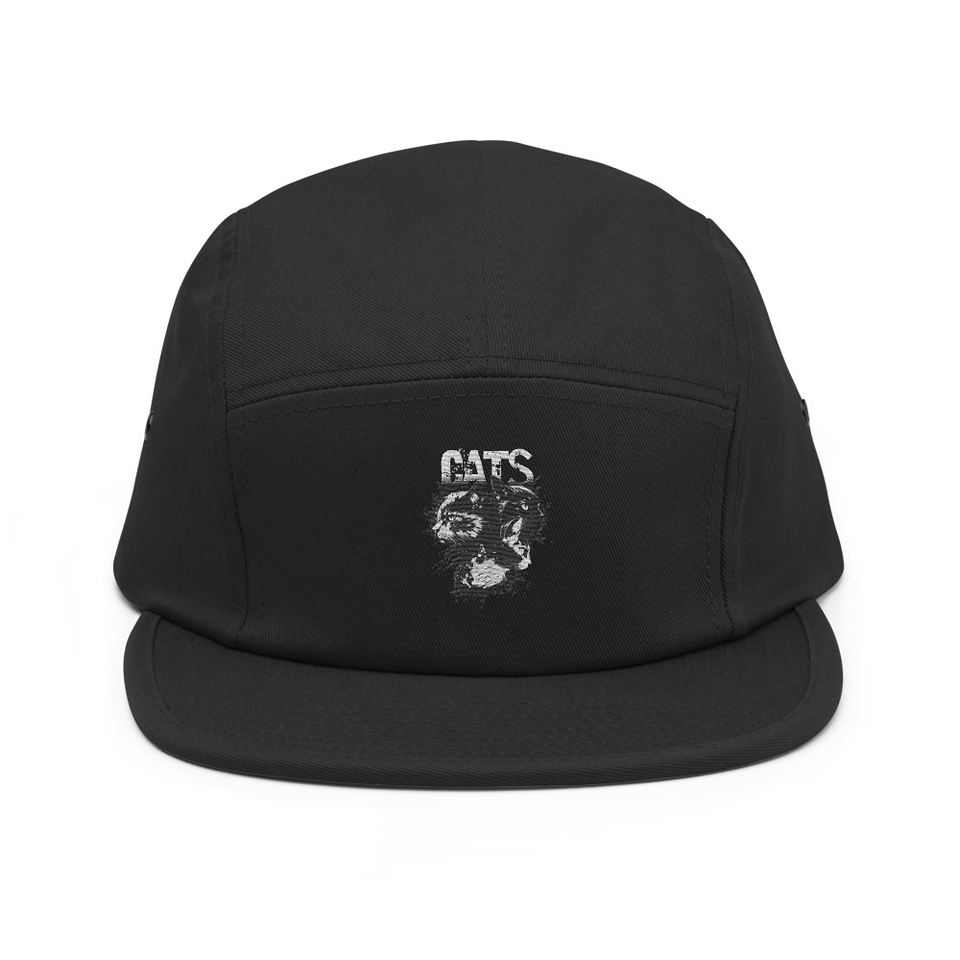 Cats 5 Panel Cap