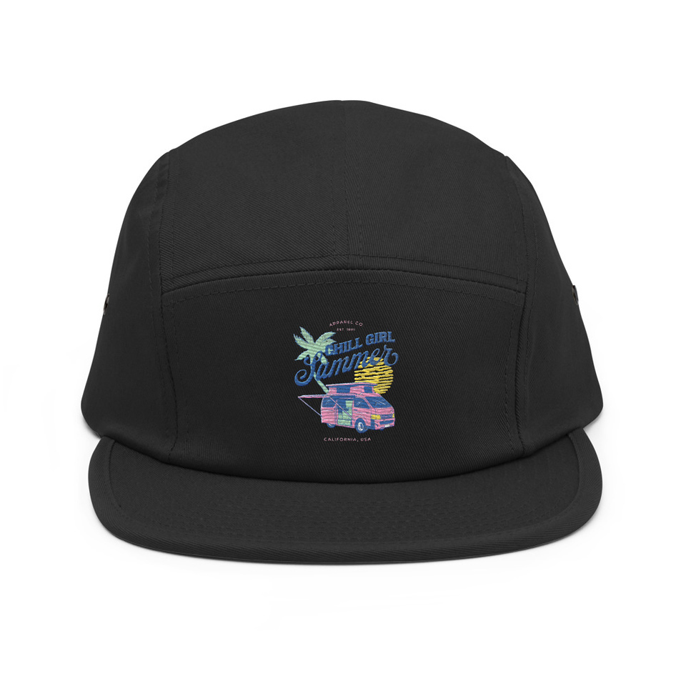 Chill Girl Summer 5 Panel Cap
