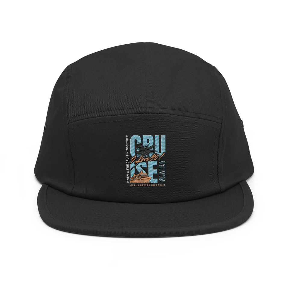 Cruise Ship 5 Panel Cap