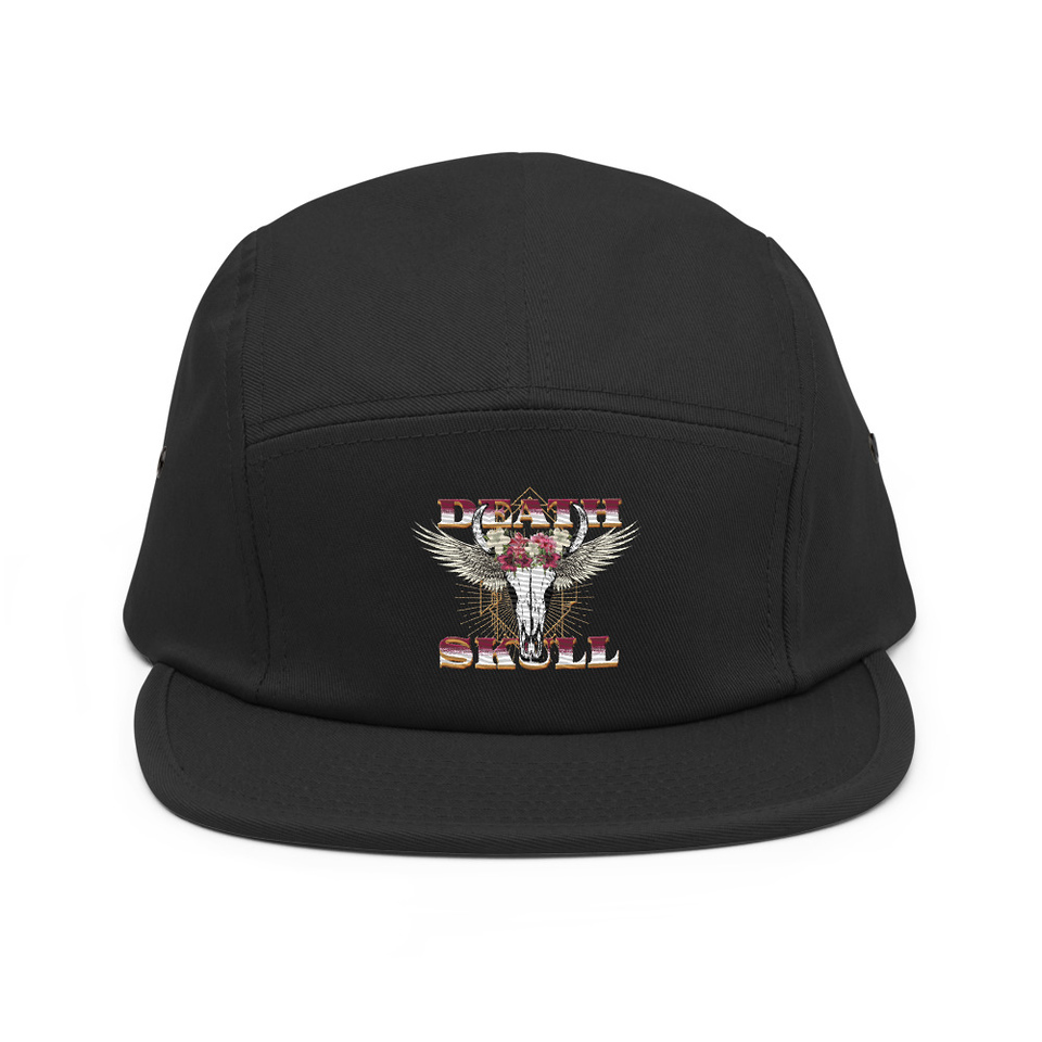 Deah Skull 5 Panel Cap