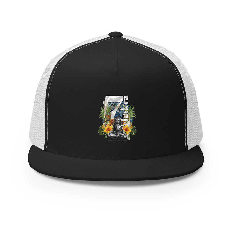 7 Chakra 5 Panel Trucker Cap