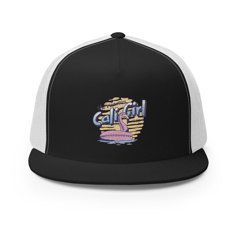 90's Cali Girl 5 Panel Trucker Cap
