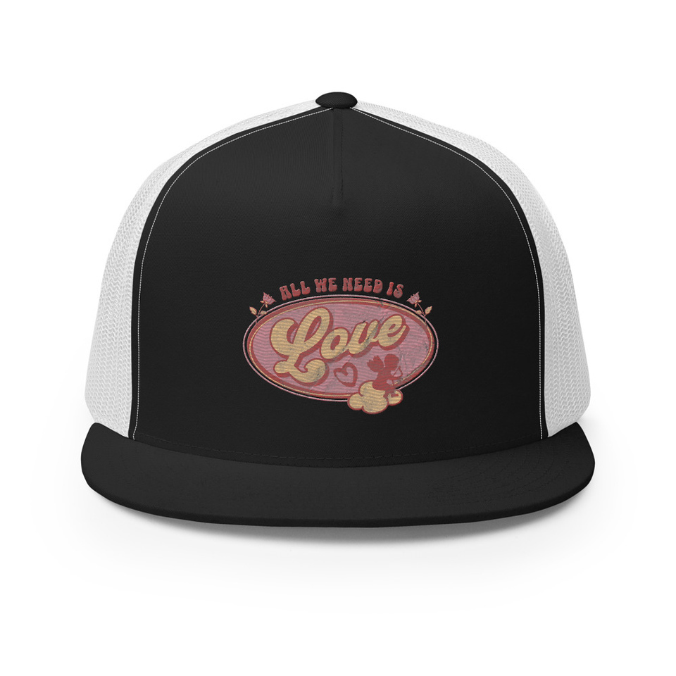 All We Need Is Love - Cupid 5 Panel Trucker Cap