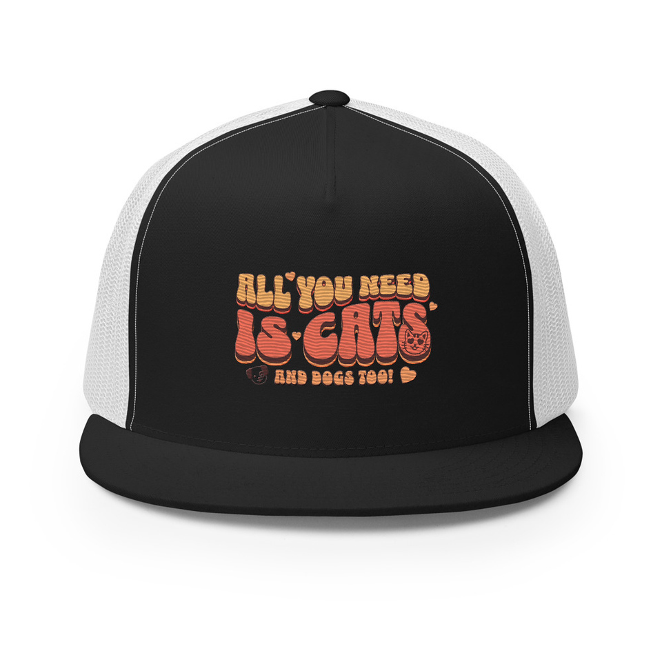 All You Need 5 Panel Trucker Cap