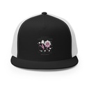 Anywhere With You - Typographic Cartoon Streetwear 5 Panel Trucker Cap