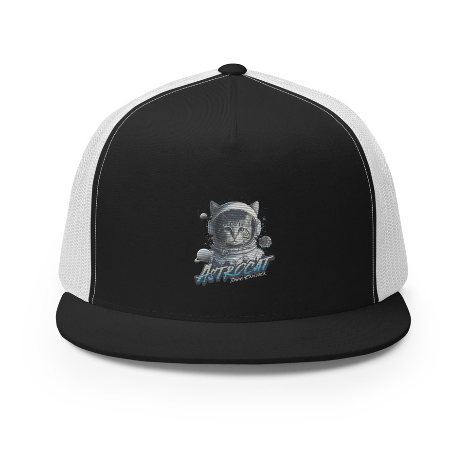 Astrocat 5 Panel Trucker Cap