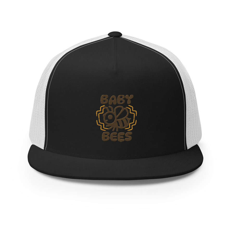 Baby Bees - Cute Insect 5 Panel Trucker Cap