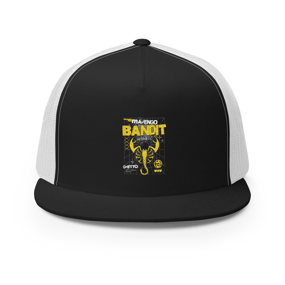 Bandit Aesthetic - Scorpion 5 Panel Trucker Cap