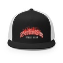 Berlin City Streetwear - Fire 5 Panel Trucker Cap
