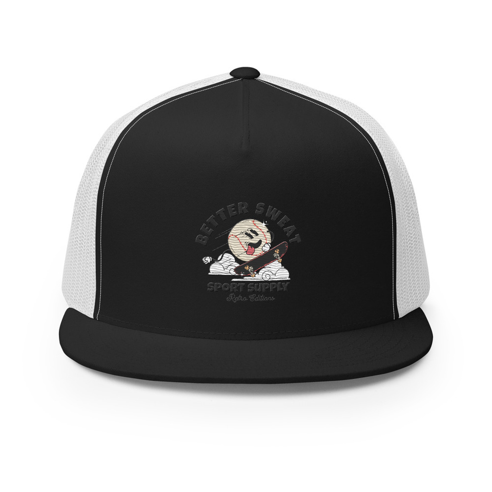 Better Sweat Sport Supply 5 Panel Trucker Cap