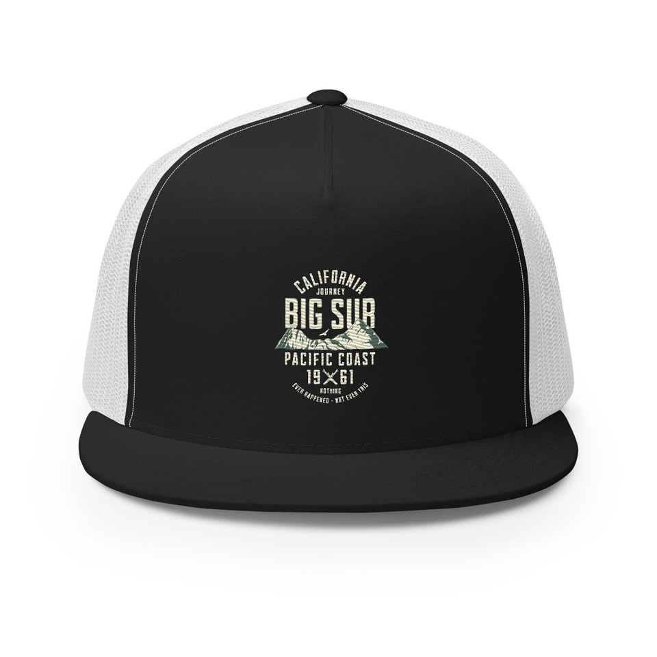Big Sur - Outdoor Mountain 5 Panel Trucker Cap