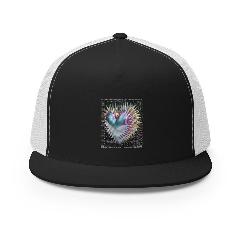 Bitterness 5 Panel Trucker Cap