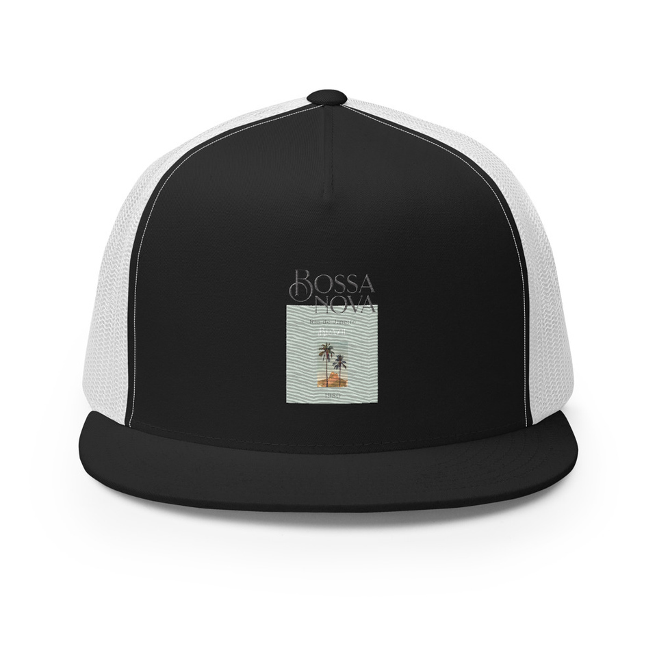 Bossa Nova 5 Panel Trucker Cap