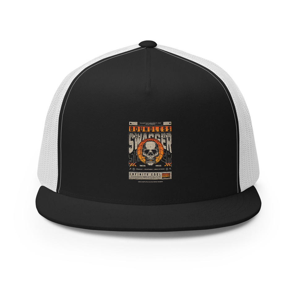Boundless Swagger 5 Panel Trucker Cap