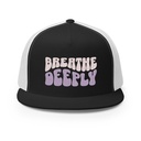Breathe Deeply 5 Panel Trucker Cap