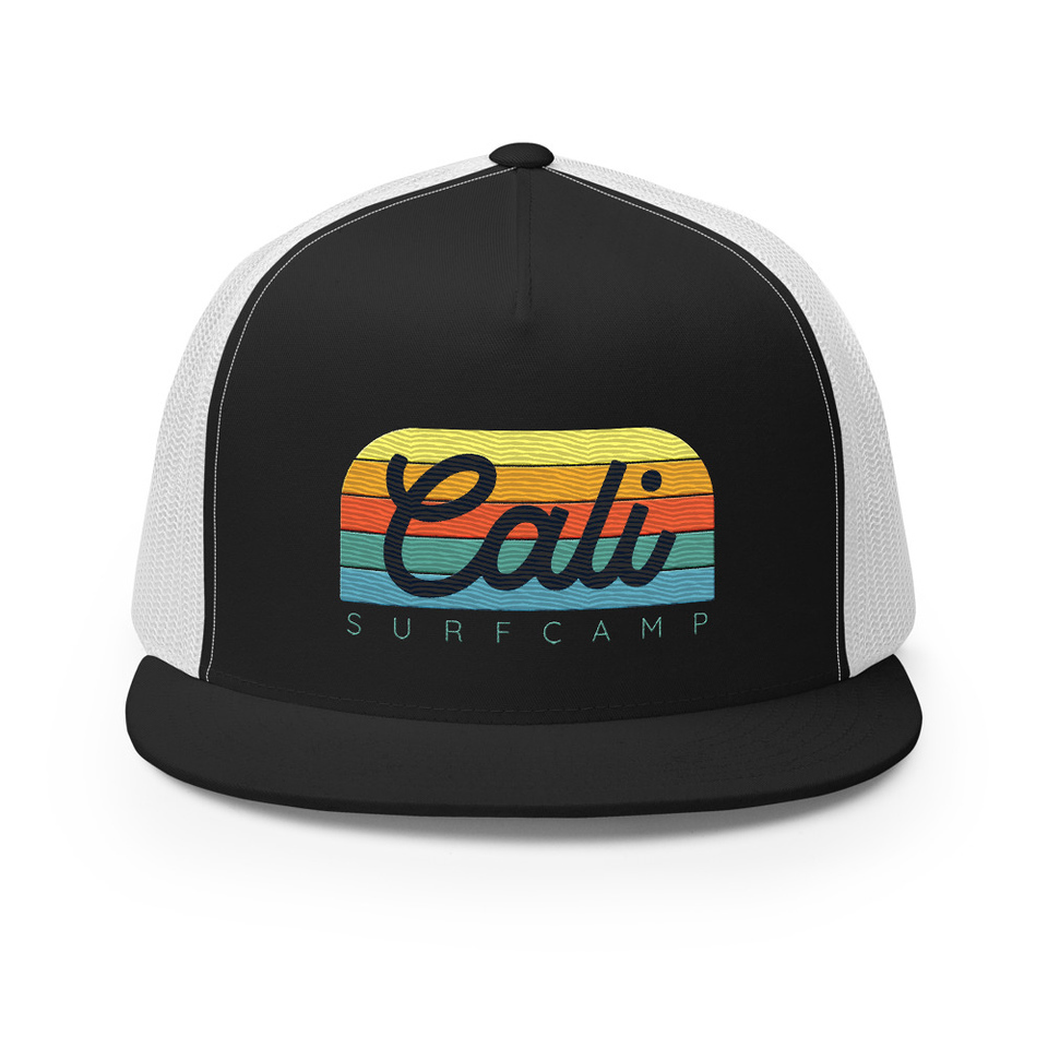 Cali Surf Camp - Outdoor 5 Panel Trucker Cap