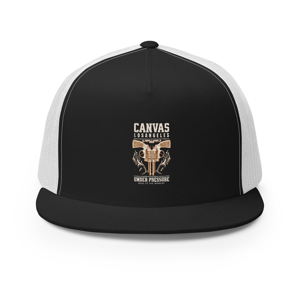 Canvas Los Angeles under pressure 5 Panel Trucker Cap