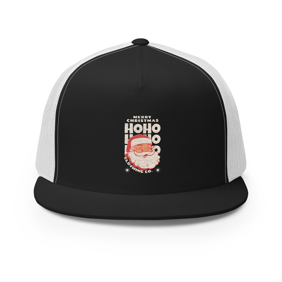 Christmas Season - Santa Claus 5 Panel Trucker Cap