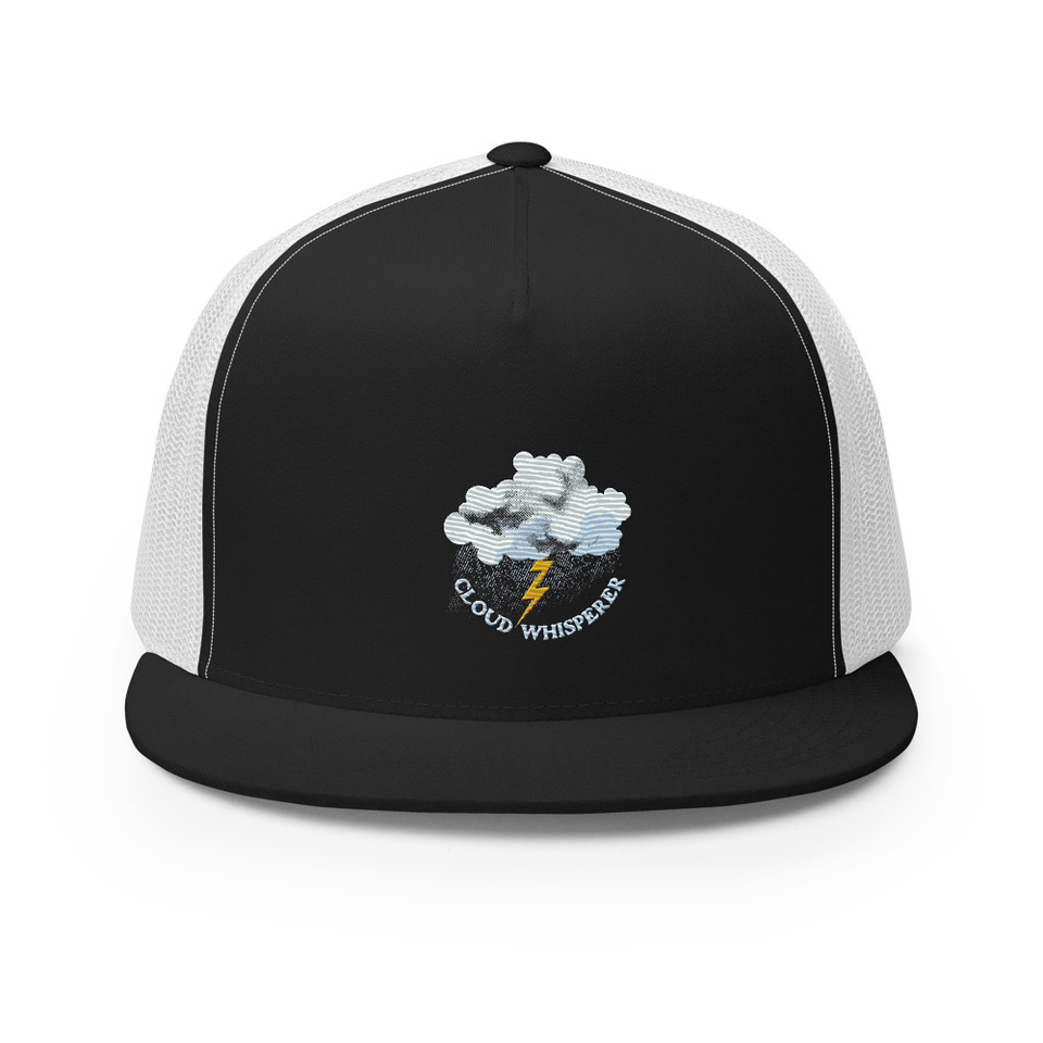 Cloud Whisperer - Rainy Weather 5 Panel Trucker Cap