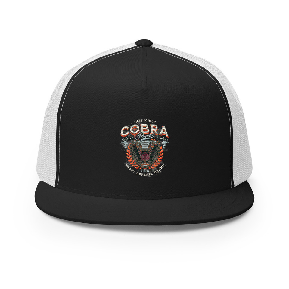 Cobra Power - Sports 5 Panel Trucker Cap