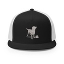 Coffee Dog 5 Panel Trucker Cap