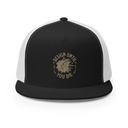 DESIGN UNTIL YOU DIE 5 Panel Trucker Cap
