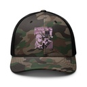 'Press Pause' Anime Gaming Camouflage Trucker Hat