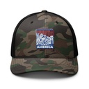 AMERICA (2) Camouflage Trucker Hat