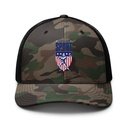 American Football Sport Camouflage Trucker Hat