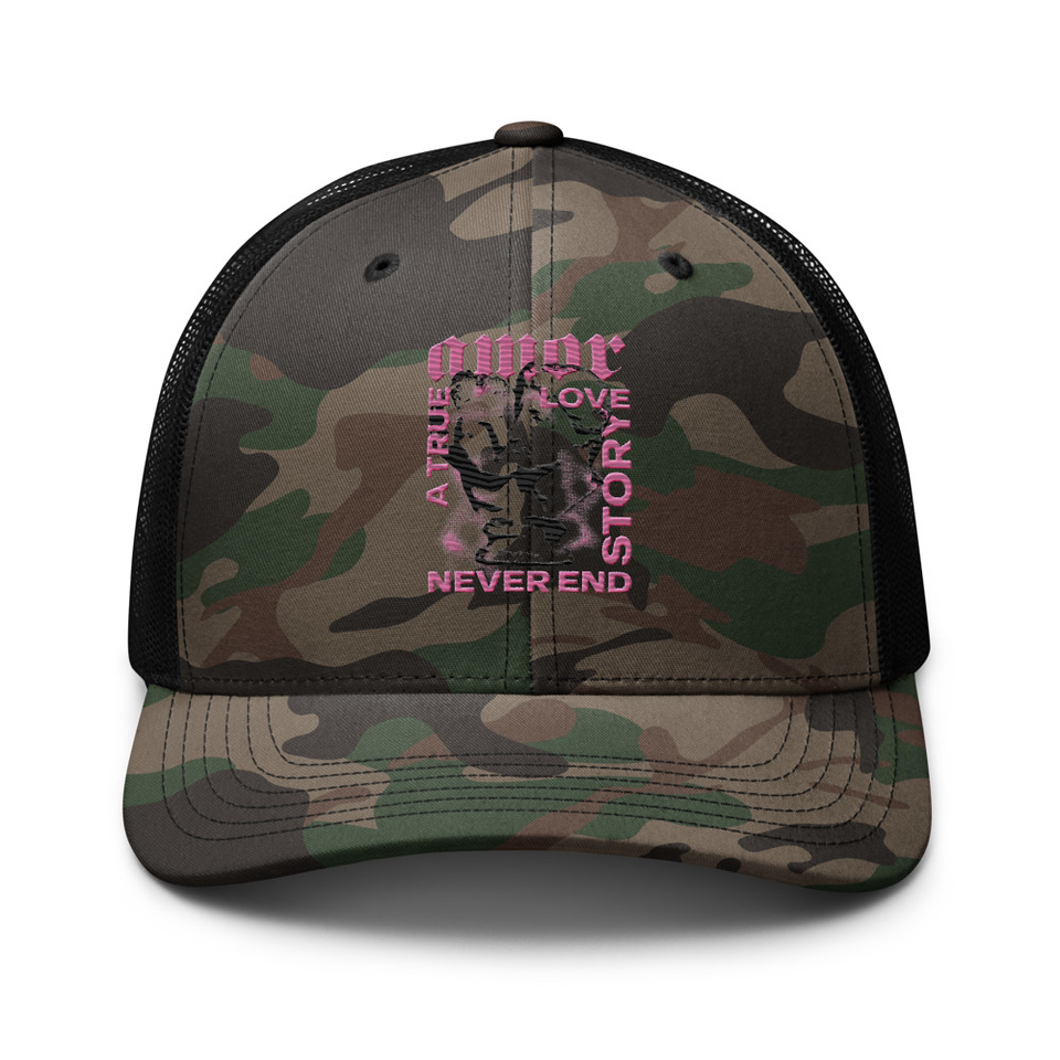 Amor Camouflage Trucker Hat