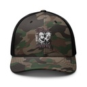 Anime Celebrity Girl - Japanese Cyber Streetwear Camouflage Trucker Hat