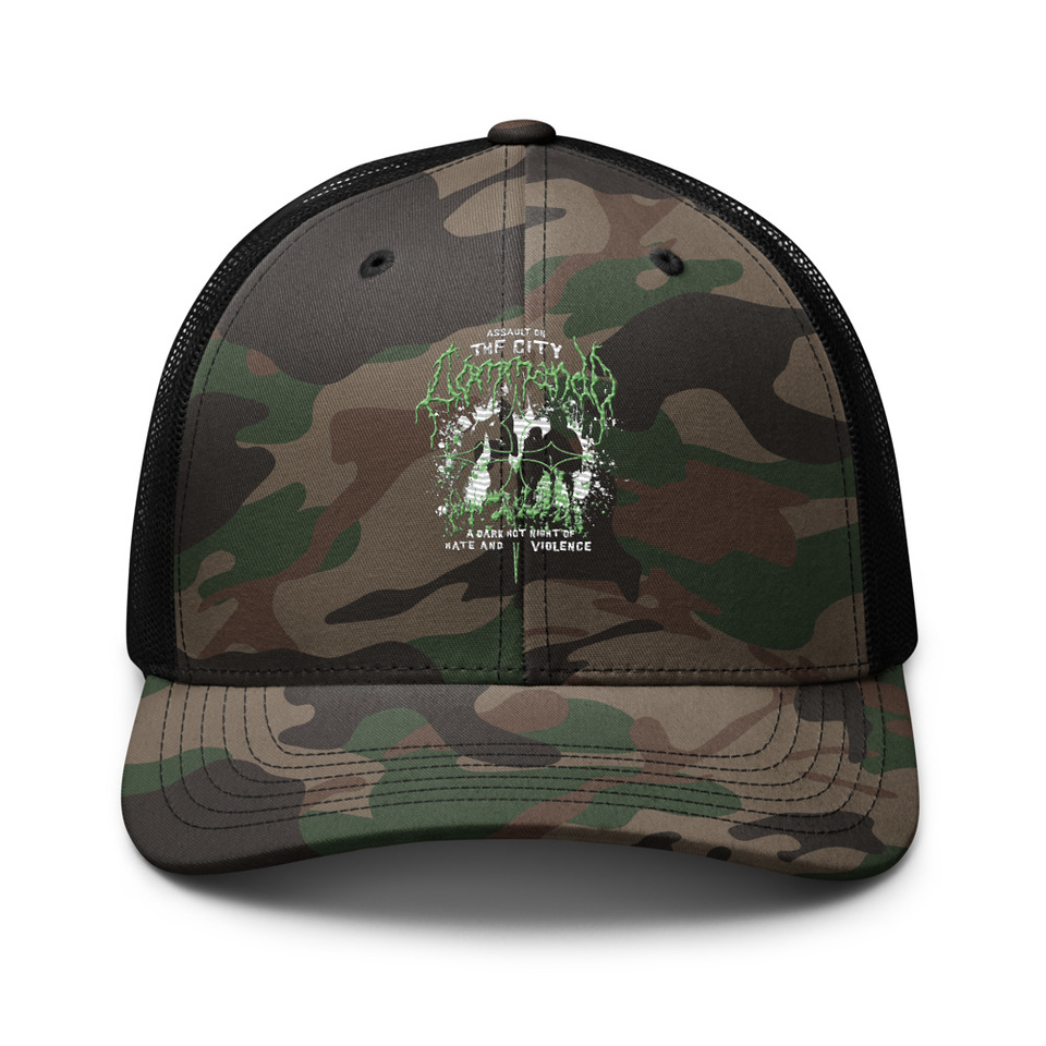 Assault on the City Camouflage Trucker Hat