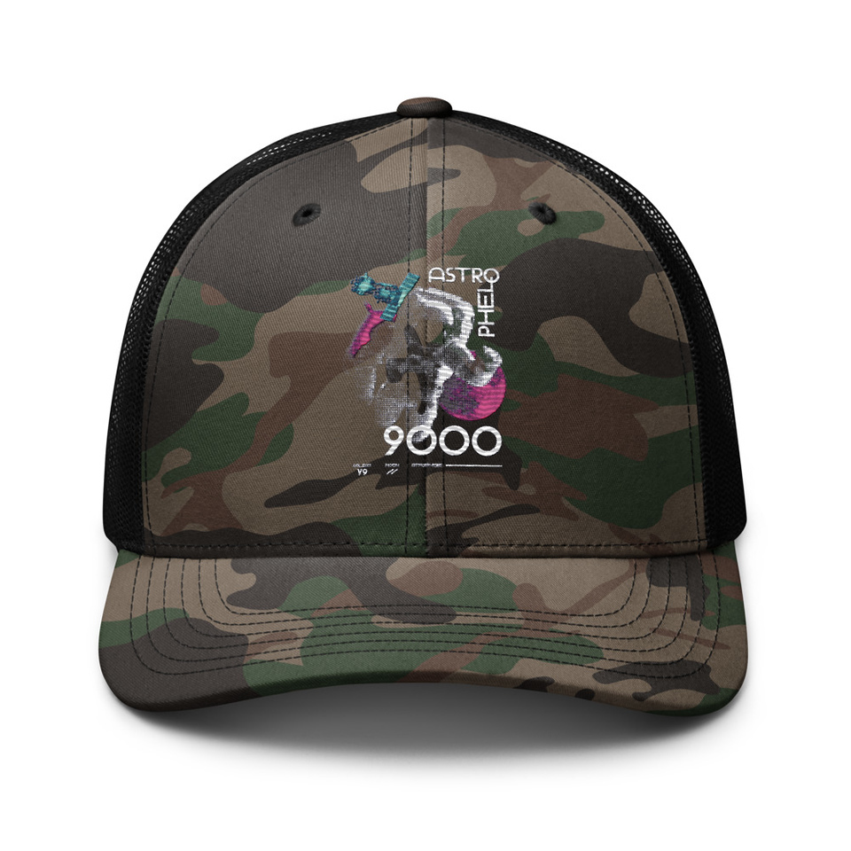 Astrophel 9000 Camouflage Trucker Hat