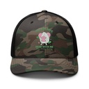Avo Love - Typographic Cartoon Streetwear Camouflage Trucker Hat