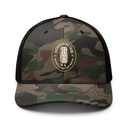 Backpackers Tribe - Adventure Badge Camouflage Trucker Hat