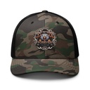 biker forever Camouflage Trucker Hat