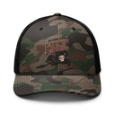 Black Cat Magic Camouflage Trucker Hat
