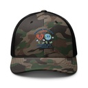 BOUND BY LOVE Camouflage Trucker Hat