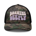 Breathe Deeply Camouflage Trucker Hat