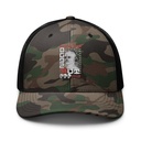 Burn Out - Futuristic 3D Head Camouflage Trucker Hat