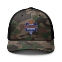 Chicago Basketball League - Athlectic Sports Camouflage Trucker Hat