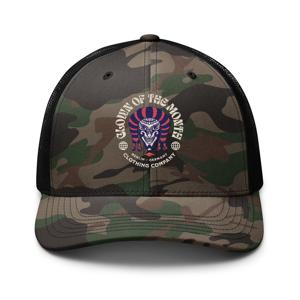 Clown of the Month Camouflage Trucker Hat