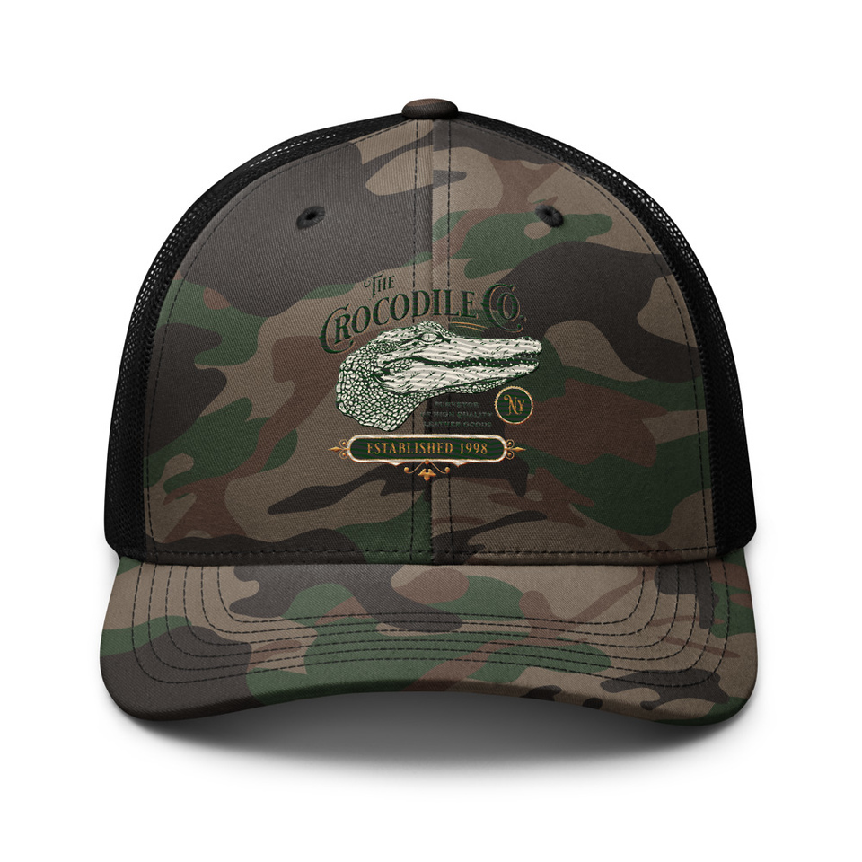 Crocodile Co. - Wild Animal Camouflage Trucker Hat