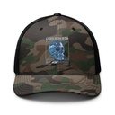 Cyber Death - Skull Camouflage Trucker Hat