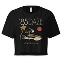 '85 Daze California Women's Crop Top