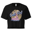 90's Cali Girl Women's Crop Top